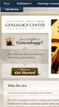 Mobile Screenshot of genealogycenter.org